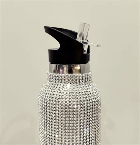 swarovski crystal bottle.